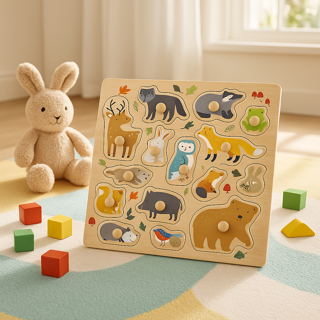 Puzzle Encastrement Bébé