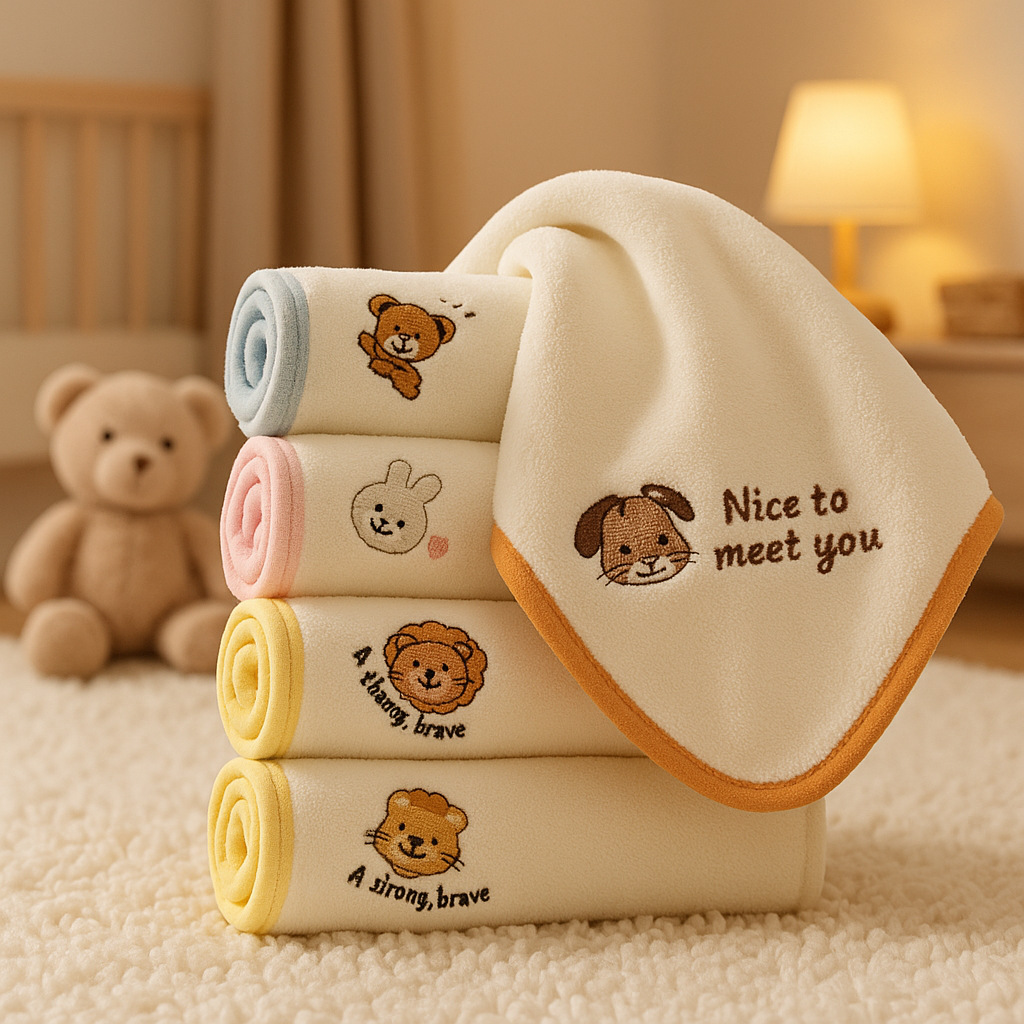 Lot de 5 Lingettes Lavables