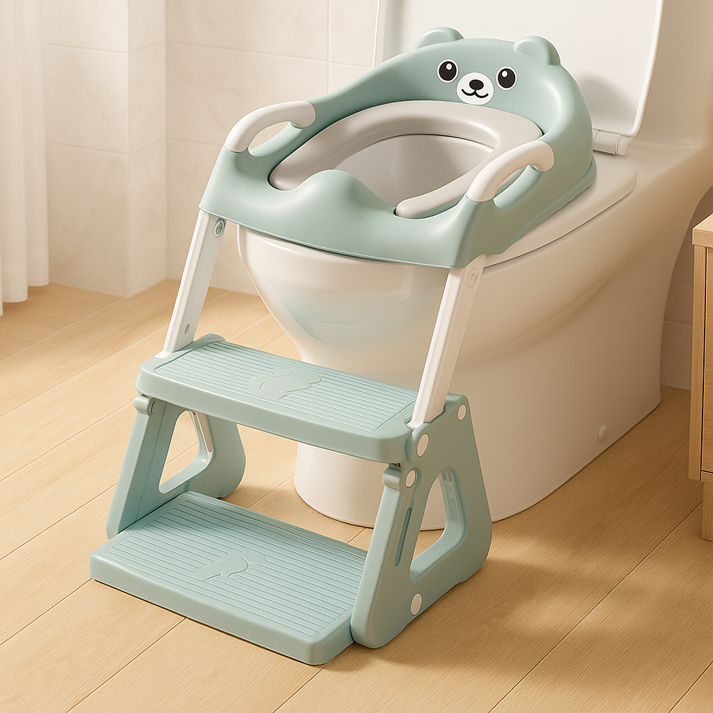 Réducteur de Toilette avec Marche-Pied