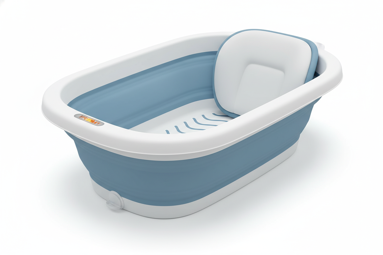 Baignoire Bébé Pliable Portable