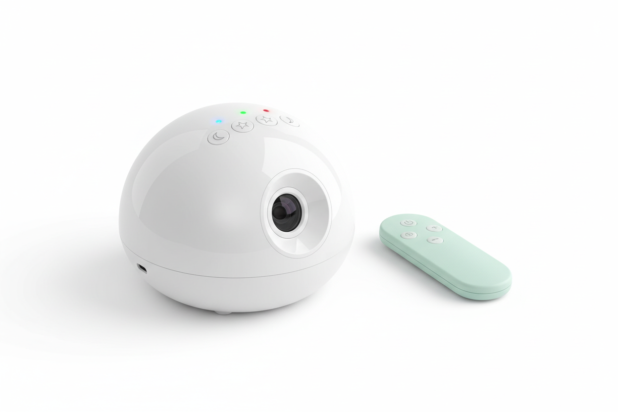 Veilleuse Projection Galaxie Étoiles Musicale Bébé | Galaxy Star Projector