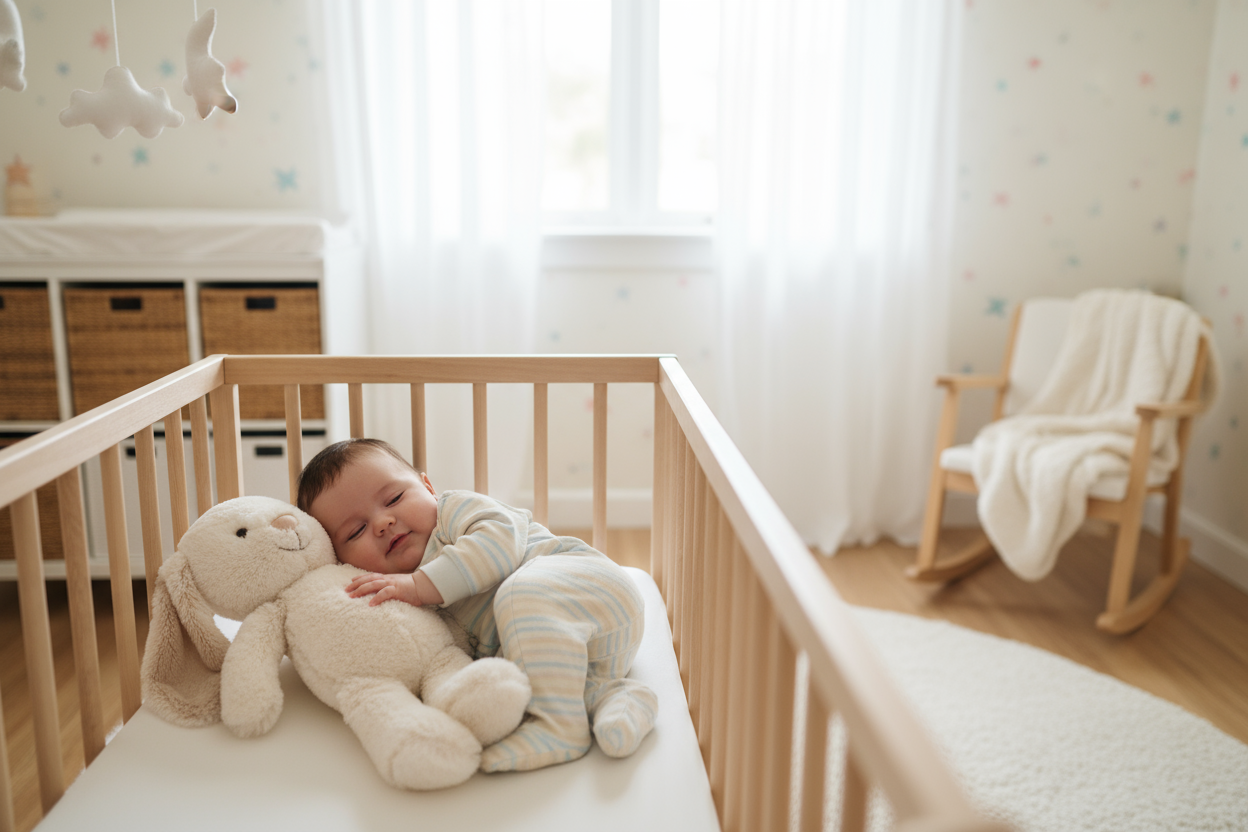 Doudou Peluche Lapin Bébé