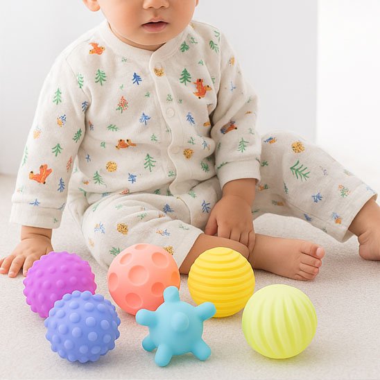 Balle sensorielle bébé