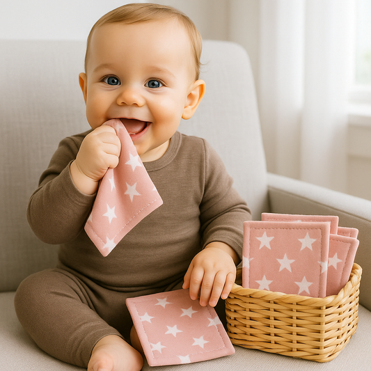 Lot de 20 Lingettes Lavables Bambou