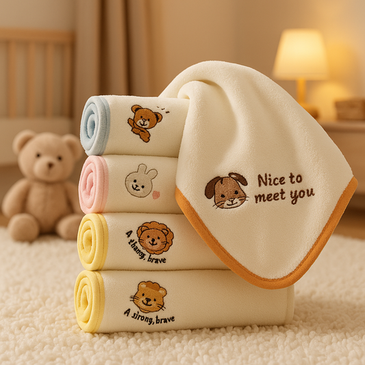 Lot de 5 Lingettes Lavables 