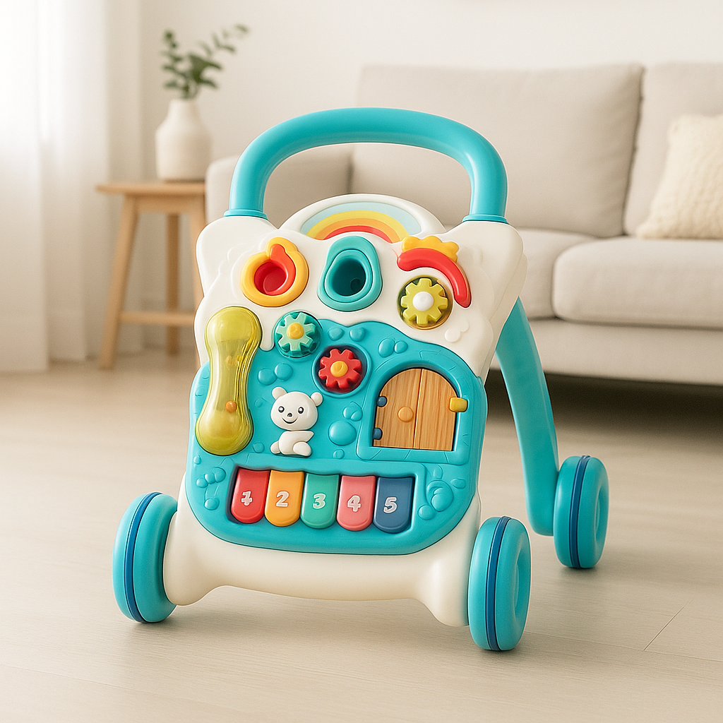 Trotteur Bébé Musical 2-en-1 