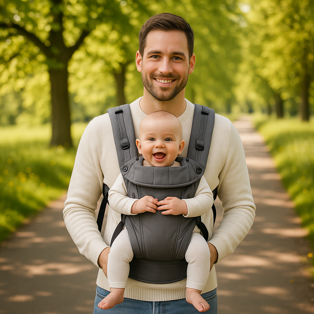 Porte-Bébé Ergonomique | Confort Premium 0-36 Mois