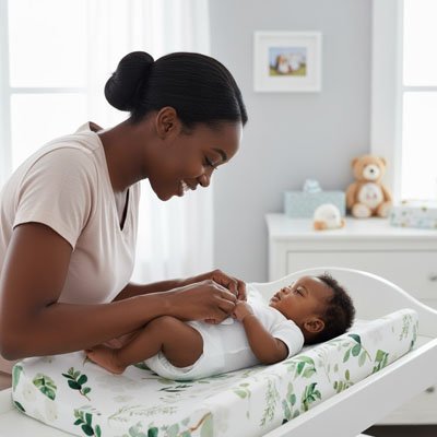 Housse matelas à langer 