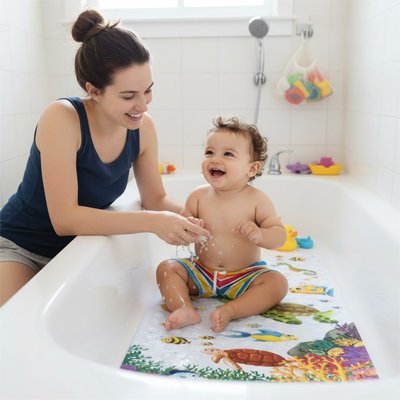 Tapis de bain pour bébé 